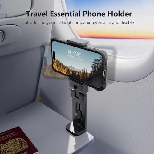MiiKARE Airplane Travel Essentials Phone Holder Review: Handsfree Convenience in Flight