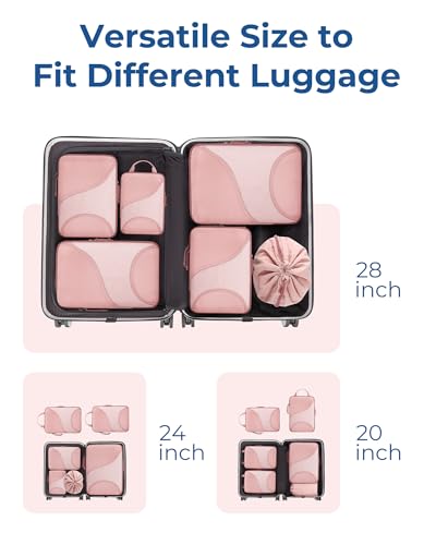 BAGSMART Compression Packing Cubes Review: Maximize Suitcase Space Effortlessly