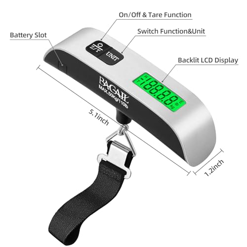 BAGAIL Digital Luggage Scale Review: Travel Light with Confidence