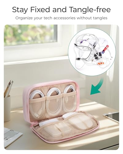 BAGSMART Electronics Organizer Travel Case Review: Compact, Durable, and Travel-Ready