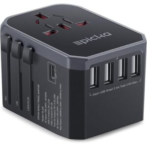EPICKA Universal Travel Adapter Review: The Ultimate Charger for Global Travelers