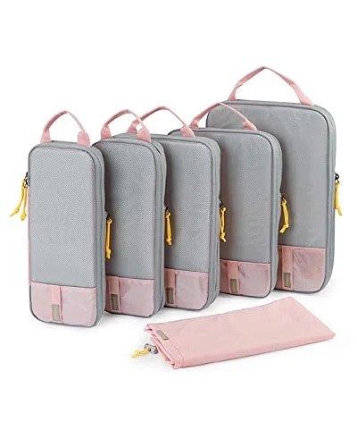BAGSMART Compression Packing Cubes Review: Space Saver Travel Essential?