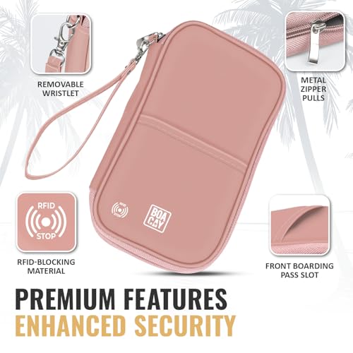 BOACAY Travel Document Organizer Review: The Ultimate Waterproof Passport Holder