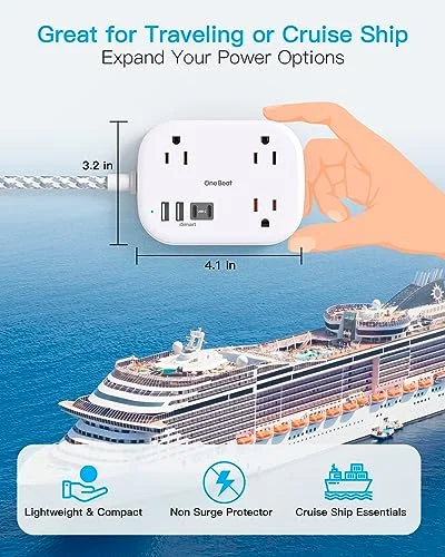 Cruise Essentials 2025 Review: The Ultimate Travel Power Strip with USB-C