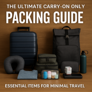 The Ultimate Carry-On Only Packing Guide: Essential Items for Minimal Travel