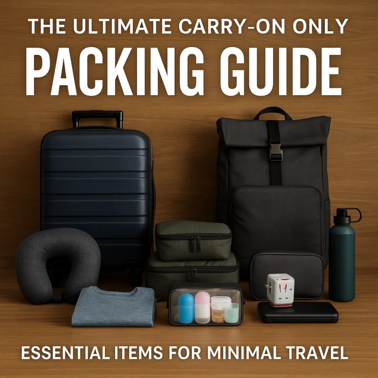 The Ultimate Carry-On Only Packing Guide: Essential Items for Minimal Travel