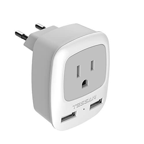 TESSAN European Travel Plug Adapter Review: Essential for EU Trips?