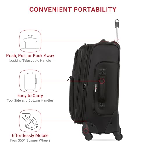 SwissGear Sion Softside Expandable Luggage Review: Durable & Travel-Ready