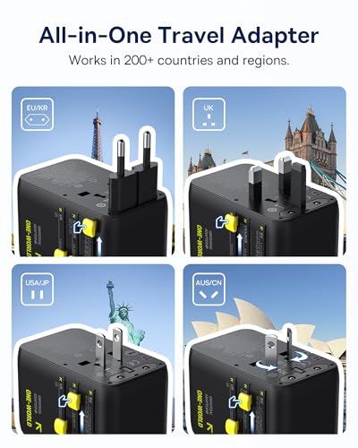 Baseus 70W Universal Travel Adapter Review: The Ultimate 6-in-1 Charger for Worldwide Trips