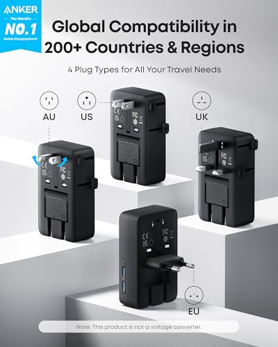 Anker Nano Travel Adapter Review: The Ultimate 5-Port Charger for Global Travelers