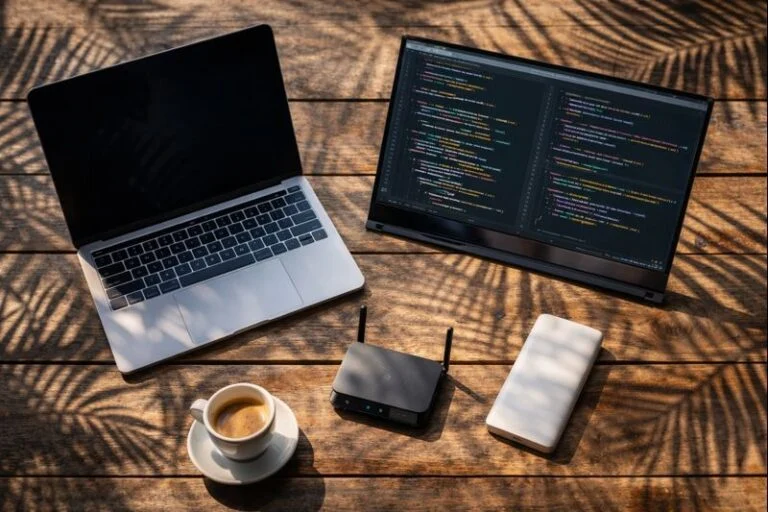 The Digital Nomad Tech Stack: Power, Connectivity & Security (2026 Guide)