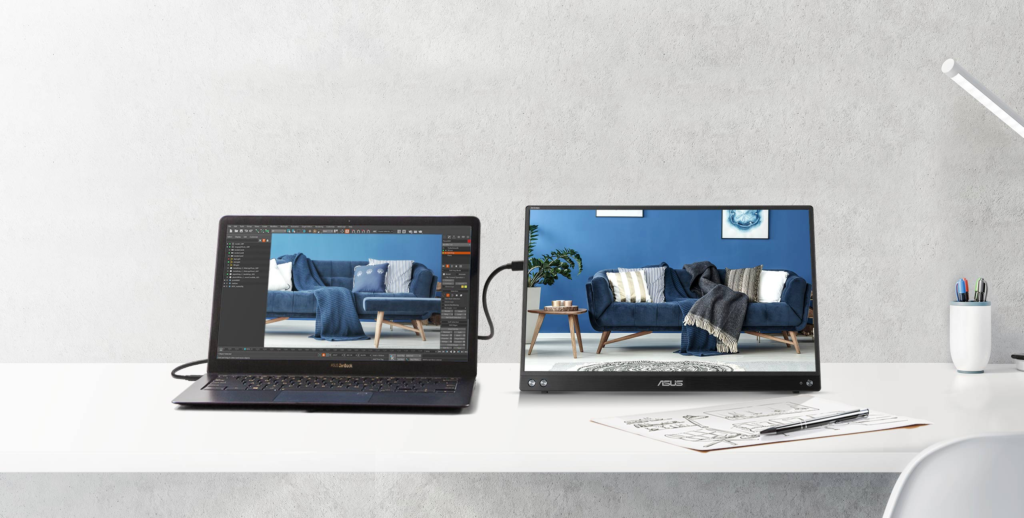 digital nomad tech - laptop screen