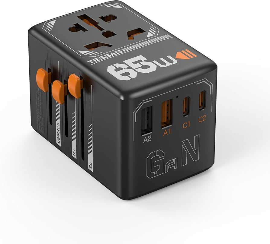 65w gan travel charger