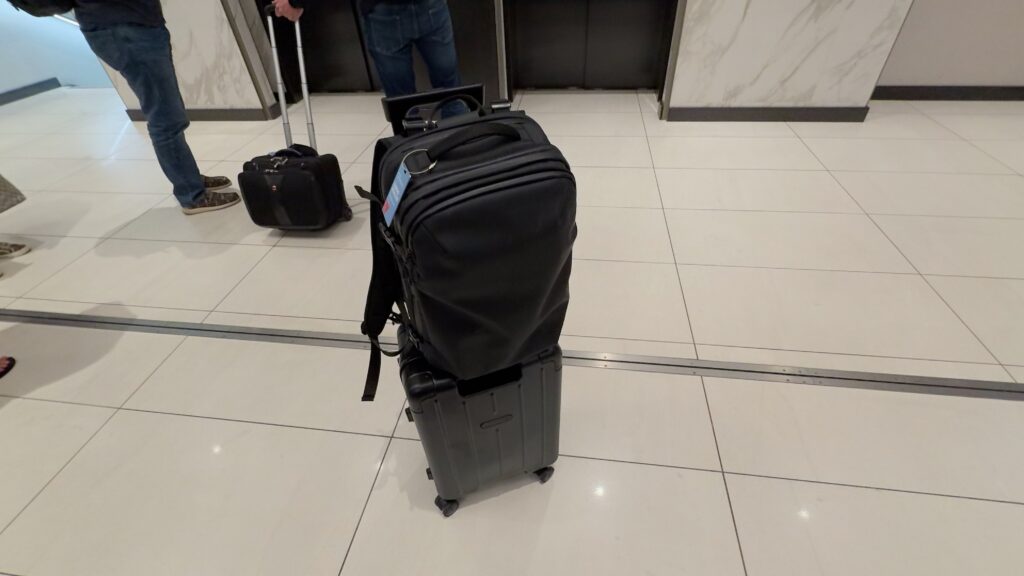 Black Voyage Zephyr Travel Backpack