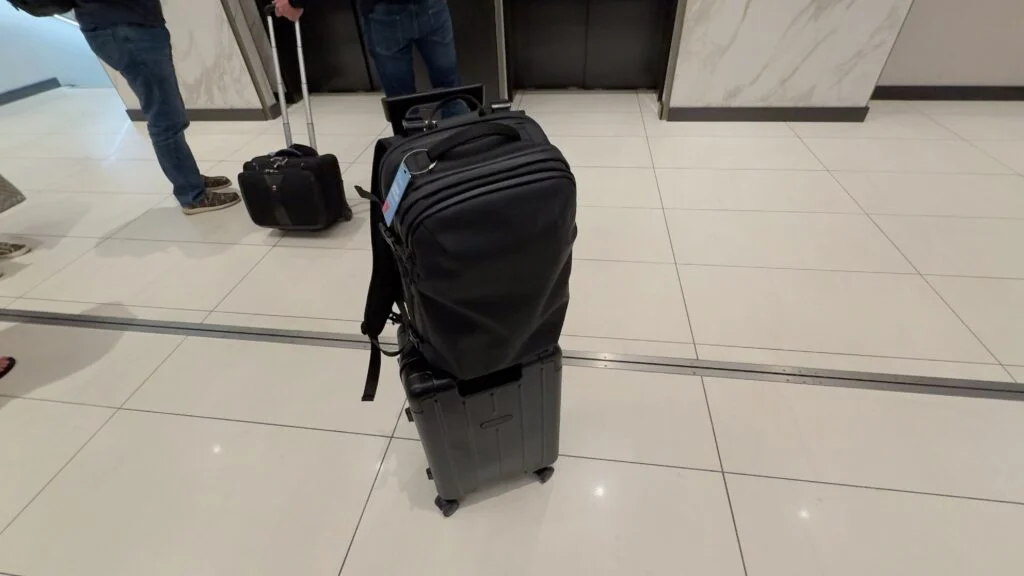 Black Voyage Zephyr Travel Backpack