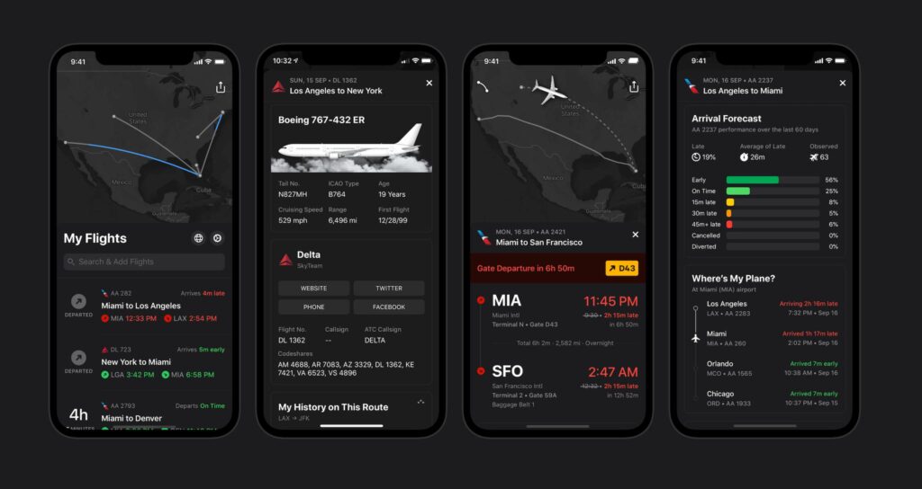 Flighty App Flight Tracking