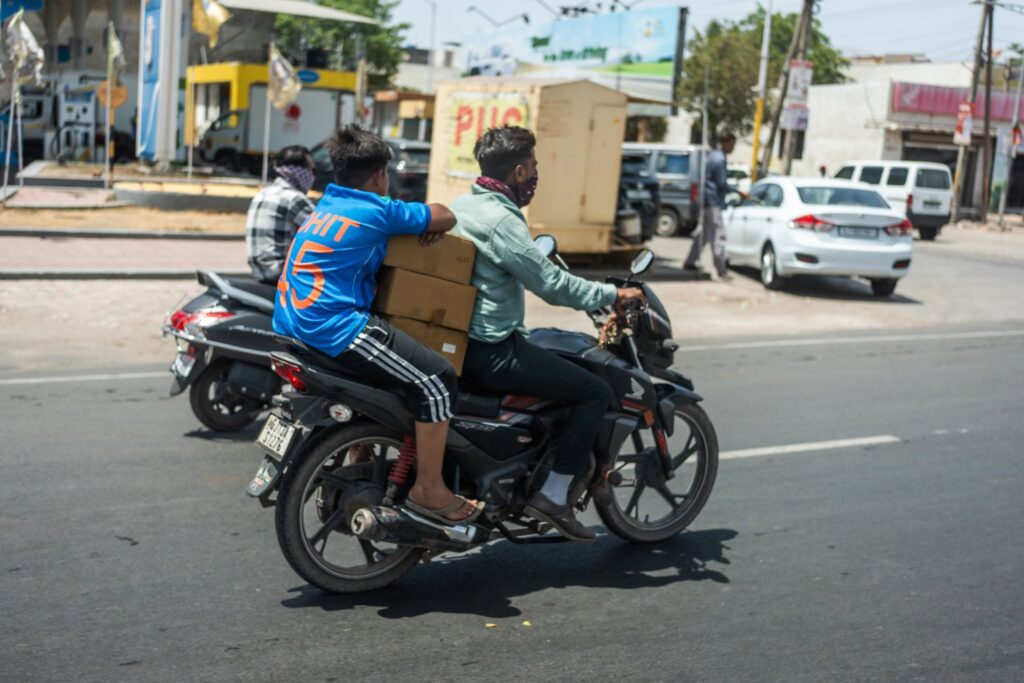 Traffic in India