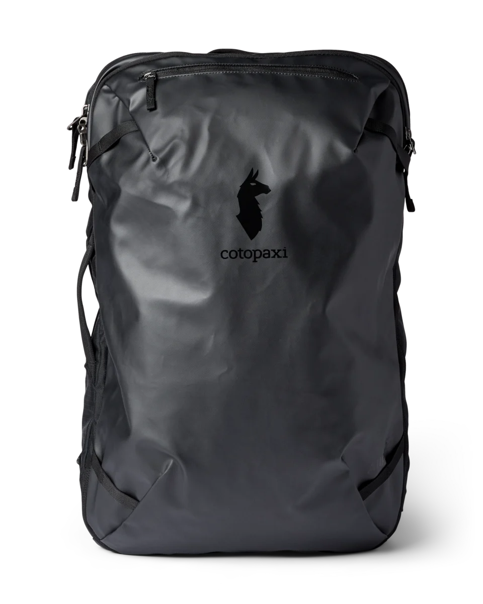 Cotopaxi Allpa 35L Travel Pack black carry-on backpack