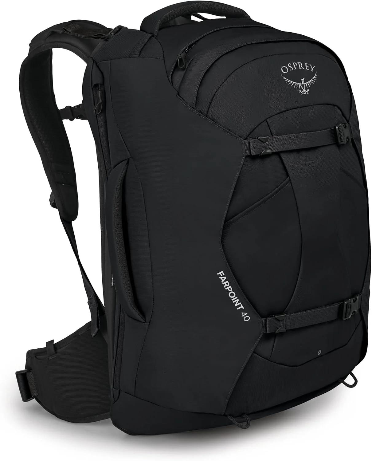 Osprey Farpoint 40L men's travel backpack black carry-on