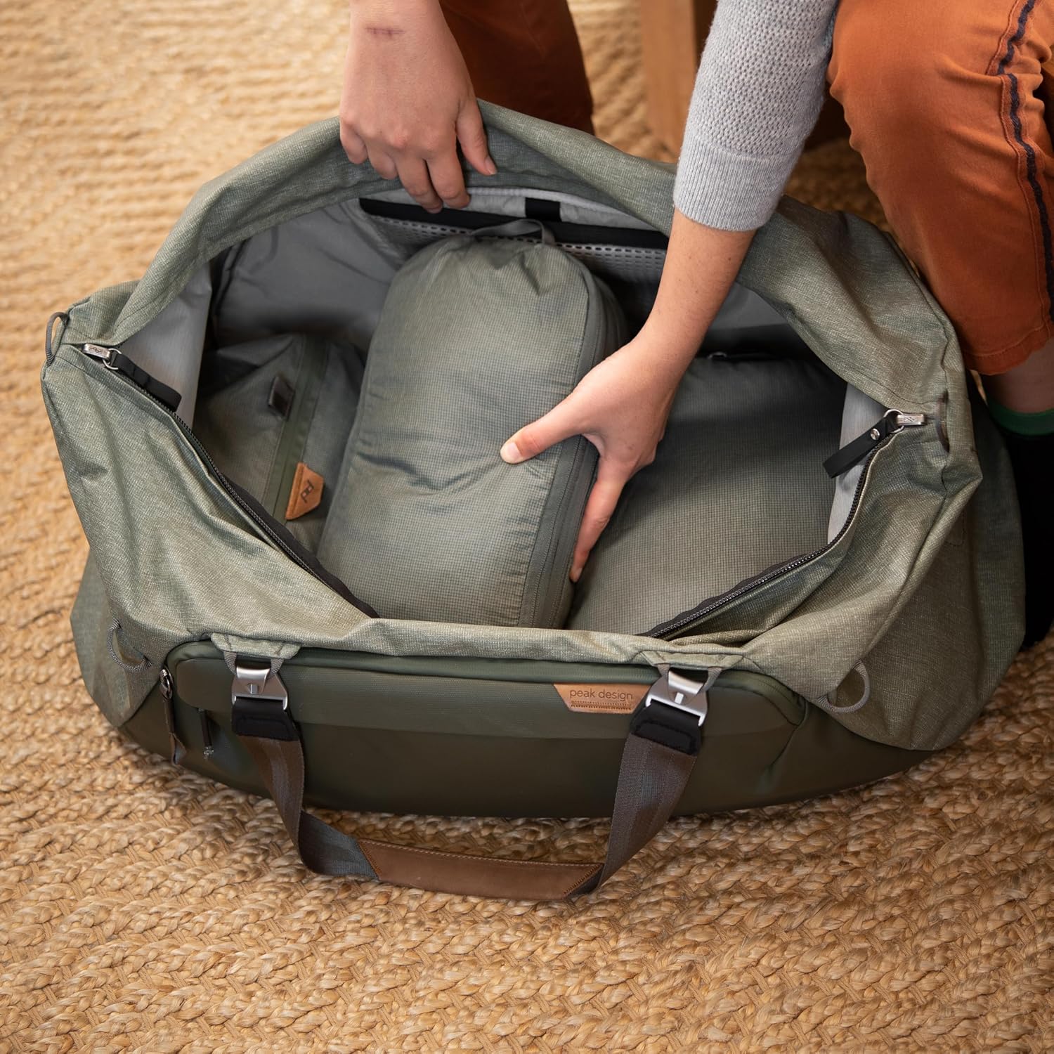 Peak Design Packing Cube size M sage weatherproof